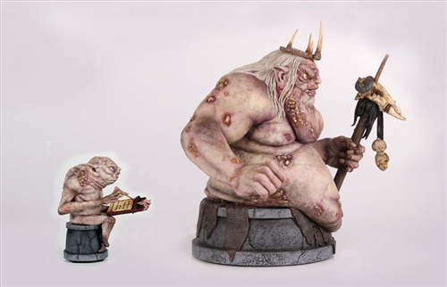Gentle Giant The Hobbit The Goblin King and Goblin Scribe Bust